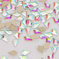 Arrow Shape Crystal AB Flat Back Fancy Rhinestones WholesaleRhinestone