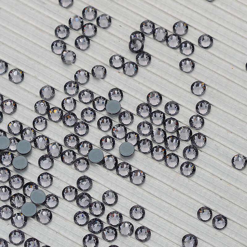 Black Diamond Glass HotFix Rhinestones WholesaleRhinestone