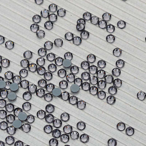 Black Diamond Glass HotFix Rhinestones WholesaleRhinestone