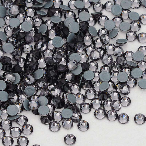 Black Diamond Glass HotFix Rhinestones In Bulk WholesaleRhinestone