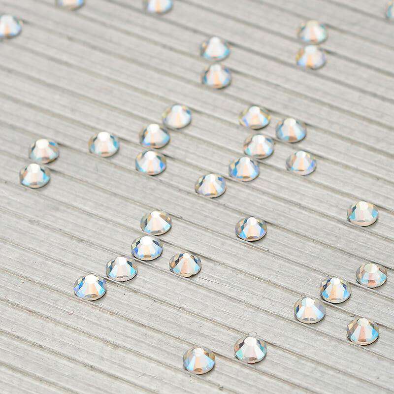Blue Moonlight Glass Flat Back Rhinestones WholesaleRhinestone