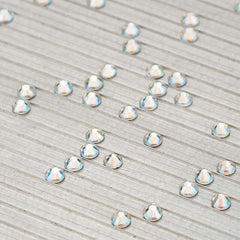 Blue Moonlight Glass Flat Back Rhinestones In Bulk WholesaleRhinestone