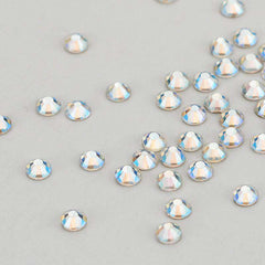 Blue Moonlight Glass Flat Back Rhinestones In Bulk WholesaleRhinestone