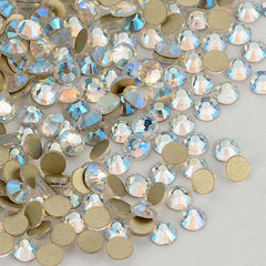 Blue Moonlight Glass Flat Back Rhinestones In Bulk WholesaleRhinestone