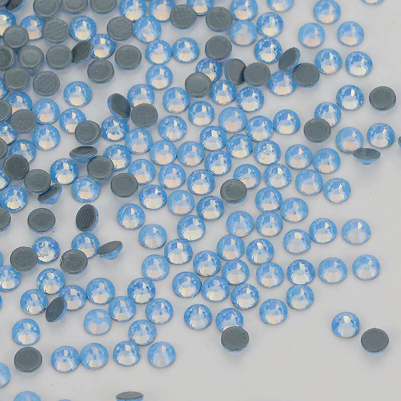 Blue Opal Glass HotFix Rhinestones WholesaleRhinestone