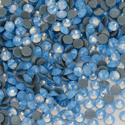 Blue Opal Glass HotFix Rhinestones WholesaleRhinestone