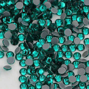 Blue Zircon Glass HotFix Rhinestones WholesaleRhinestone