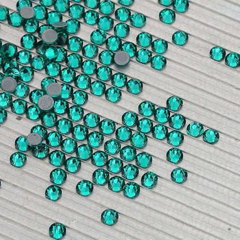 Blue Zircon Glass HotFix Rhinestones WholesaleRhinestone