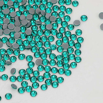 Blue Zircon Glass HotFix Rhinestones WholesaleRhinestone