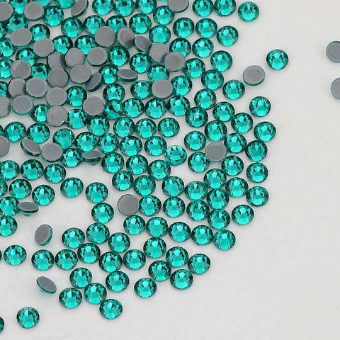 Blue Zircon Glass HotFix Rhinestones In Bulk WholesaleRhinestone