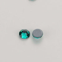 Blue Zircon Glass HotFix Rhinestones 16 Cut Facets WholesaleRhinestone