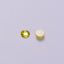 Citrine Flat Back No-HotFix Rhinestones 16 Cut Facets WholesaleRhinestone