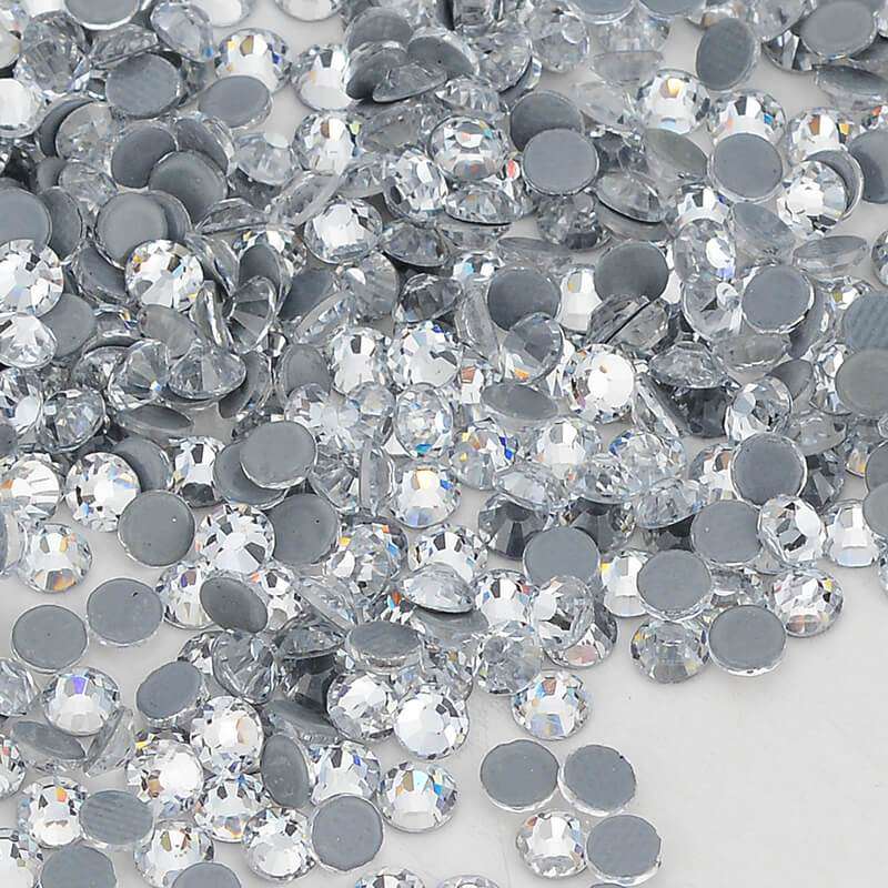 Beadsland Hotfix Rhinestones Bulk 14400pcs AB Crystal Hot Fix
