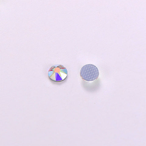 Crystal AB Glass HotFix Rhinestones 16 Cut Facets WholesaleRhinestone Hoofdafbeelding