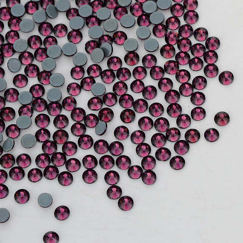 Amethyst Glass HotFix Rhinestones WholesaleRhinestone