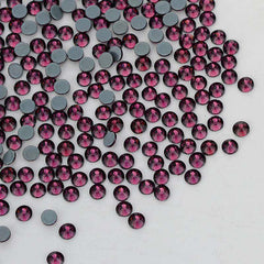 Amethyst Glass HotFix Rhinestones In Bulk WholesaleRhinestone