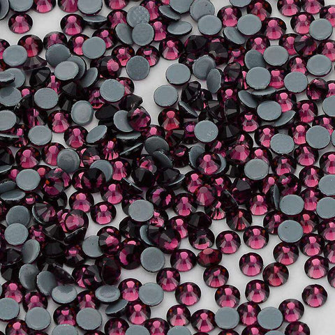 Amethyst Glass HotFix Rhinestones WholesaleRhinestone Huvudsaklig produktbild