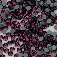 Amethyst Glass HotFix Rhinestones In Bulk WholesaleRhinestone