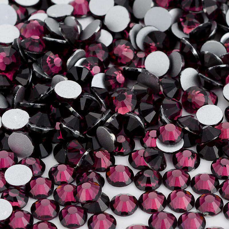 Amethyst Glass FlatBack Rhinestones In Bulk WholesaleRhinestone