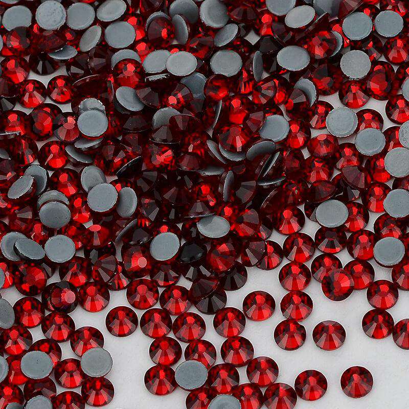 Dark Siam Glass HotFix Rhinestones In Bulk Secondary image