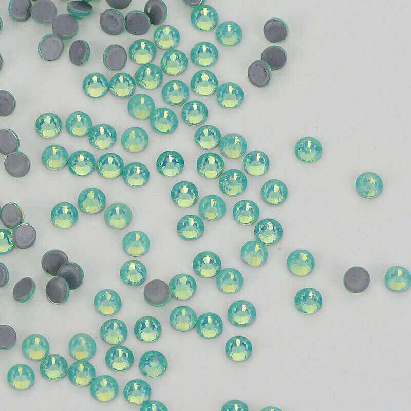 Green Opal Glass HotFix Rhinestones WholesaleRhinestone