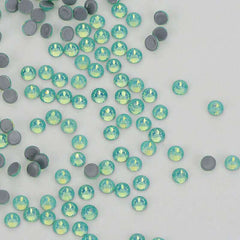 Green Opal Glass HotFix Rhinestones In Bulk WholesaleRhinestone