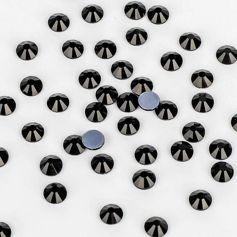 Black Glass HotFix Rhinestones Второстепенное изображение товара