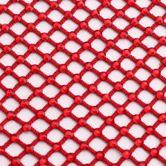 Siam Rhinestones Mesh Fabric Sewing Elastic Trim WholesaleRhinestone