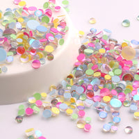 Mixed Sizes And Colors Mermaid Tears Glass Half Pearls Rhinestones For Nail Art WholesaleRhinestone