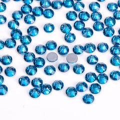 Indicolite Glass HotFix Rhinestones 16 Cut Facets In Bulk WholesaleRhinestone