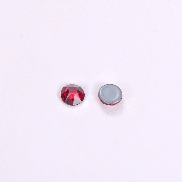 Dark Siam Glass HotFix Rhinestones 16 Cut Facets In Bulk WholesaleRhinestone