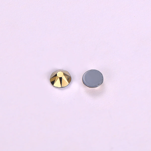 Aurum Glass HotFix Rhinestones 16 Cut Facets WholesaleRhinestone