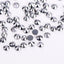 Silver Glass HotFix Rhinestones 16 Cut Facets In Bulk WholesaleRhinestone