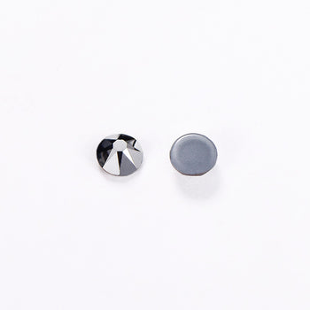 Jet Hematite Glass HotFix Rhinestones 16 Cut Facets WholesaleRhinestone