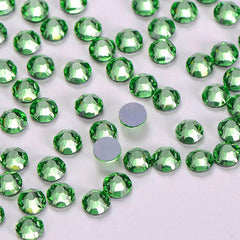 Peridot Glass HotFix Rhinestones 16 Cut Facets In Bulk WholesaleRhinestone