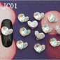 Alloy Nail Rhinestone Charms Crystal AB 3D Nail Art Decorations JC1-JC20 WholesaleRhinestone