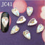 Alloy Nail Art Rhinestones Charms Gems Stones Decoration JC41-JC60 WholesaleRhinestone