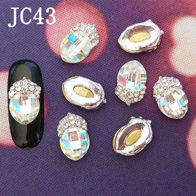 Alloy Nail Art Rhinestones Charms Gems Stones Decoration JC41-JC60 WholesaleRhinestone