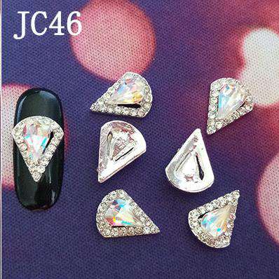 Alloy Nail Art Rhinestones Charms Gems Stones Decoration JC41-JC60 WholesaleRhinestone