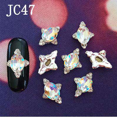 Alloy Nail Art Rhinestones Charms Gems Stones Decoration JC41-JC60 WholesaleRhinestone