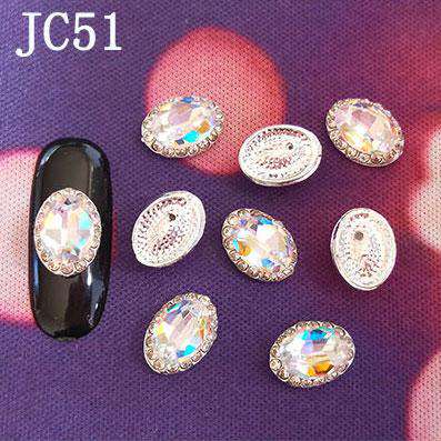 Alloy Nail Art Rhinestones Charms Gems Stones Decoration JC41-JC60 WholesaleRhinestone