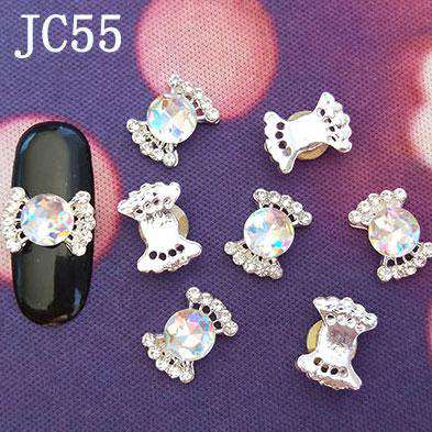Alloy Nail Art Rhinestones Charms Gems Stones Decoration JC41-JC60 WholesaleRhinestone
