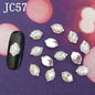 Alloy Nail Art Rhinestones Charms Gems Stones Decoration JC41-JC60 WholesaleRhinestone