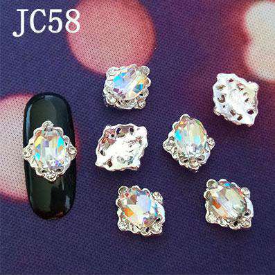 Alloy Nail Art Rhinestones Charms Gems Stones Decoration JC41-JC60 WholesaleRhinestone
