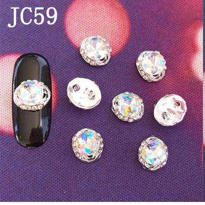 Alloy Nail Art Rhinestones Charms Gems Stones Decoration JC41-JC60 WholesaleRhinestone