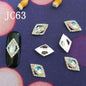 Alloy Nail Art Rhinestones Charms Gems Stones Decoration JC61-JC80 WholesaleRhinestone