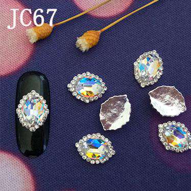 Alloy Nail Art Rhinestones Charms Gems Stones Decoration JC61-JC80 WholesaleRhinestone