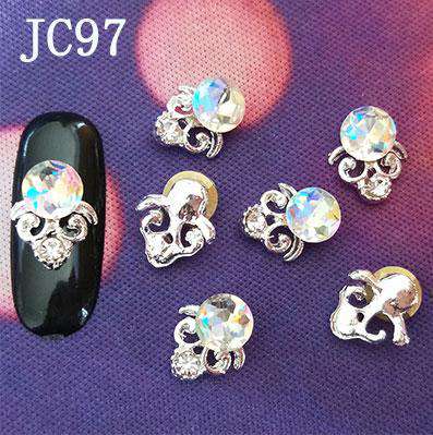 Alloy Nail Art Rhinestones Charms Gems Stones Decoration JC80-JC100 WholesaleRhinestone