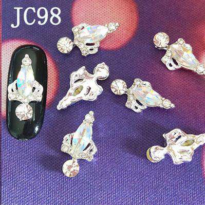 Alloy Nail Art Rhinestones Charms Gems Stones Decoration JC80-JC100 WholesaleRhinestone