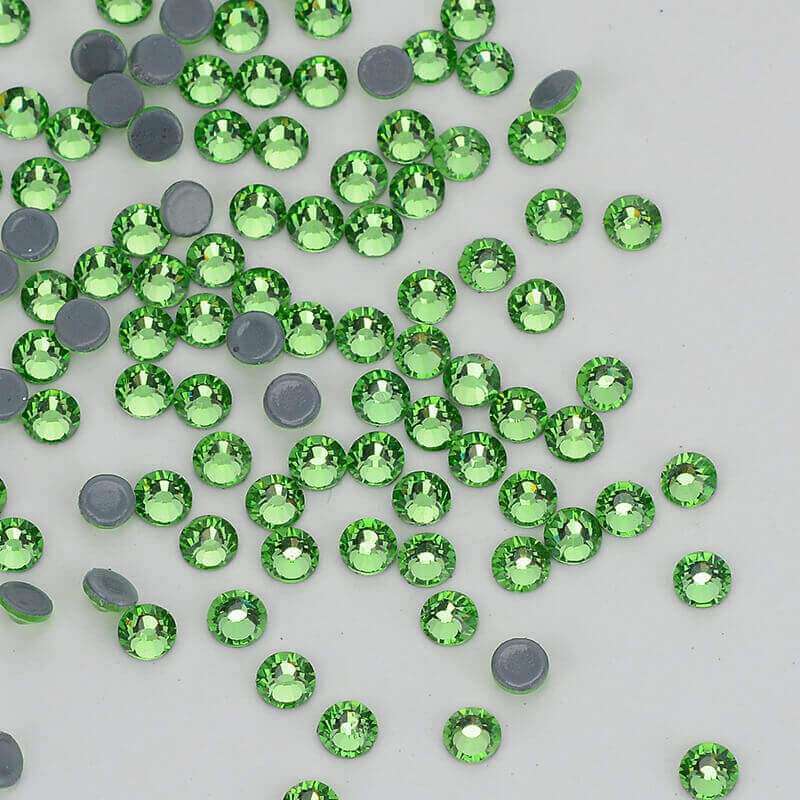 Peridot Glass HotFix Rhinestones WholesaleRhinestone